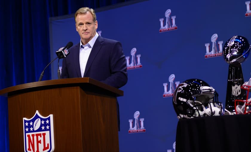 Feb. 1, 2017 Goodell at the State of the League press conference