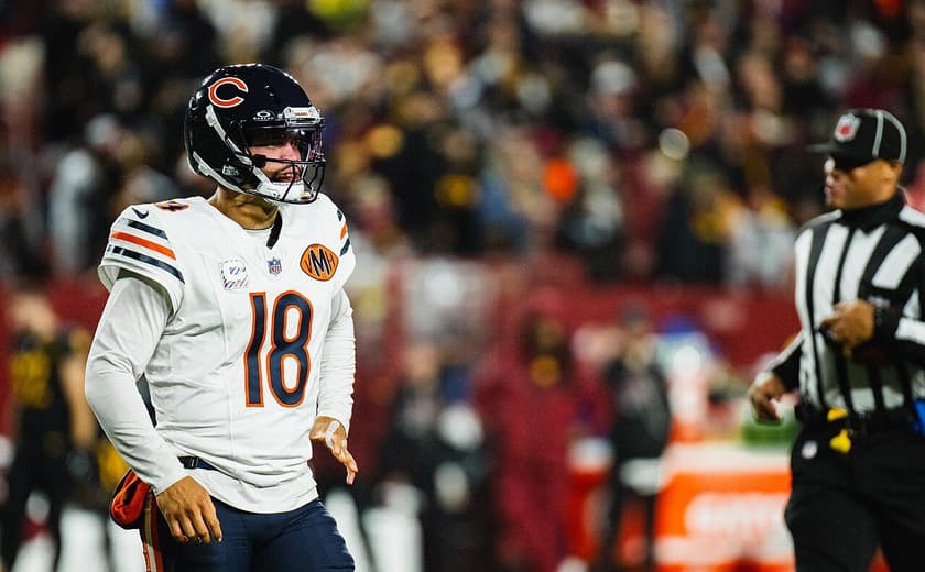 Caleb Williams and the Chicago Bears vs the Washington Commanders