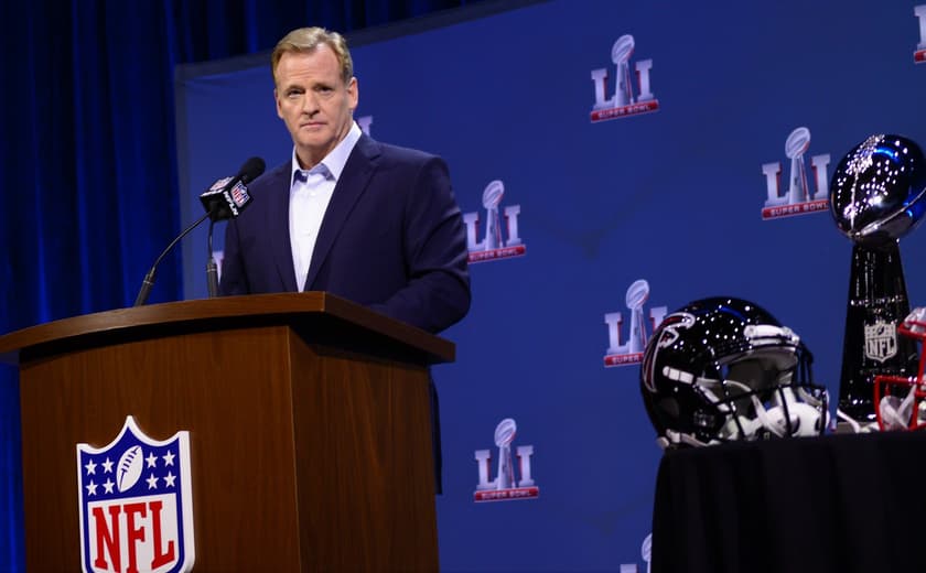 Feb. 1, 2017 Goodell at the State of the League press conference