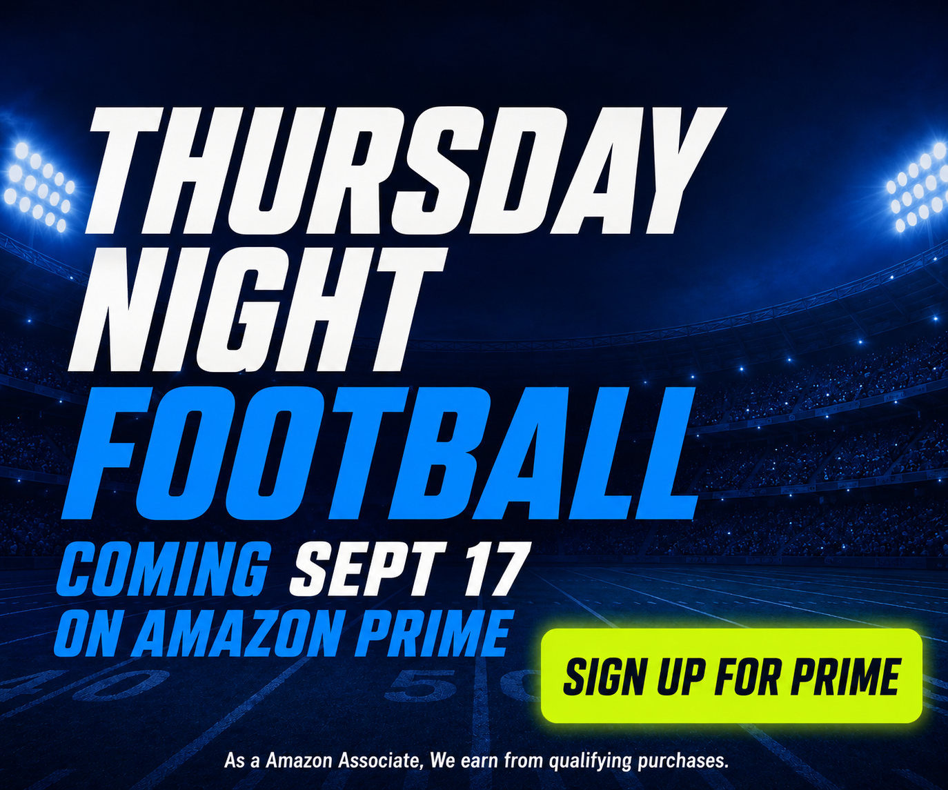 Thursday Night Football on Prime